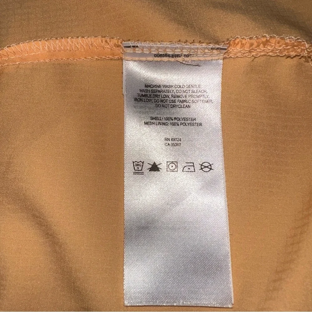 Columbia Women's PFG Button Up Fishing Shirt Peach 2X Vented Long Sleeve - Picture 4 of 6